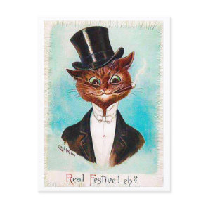 Cat Gentleman, Louis Wain Postcard