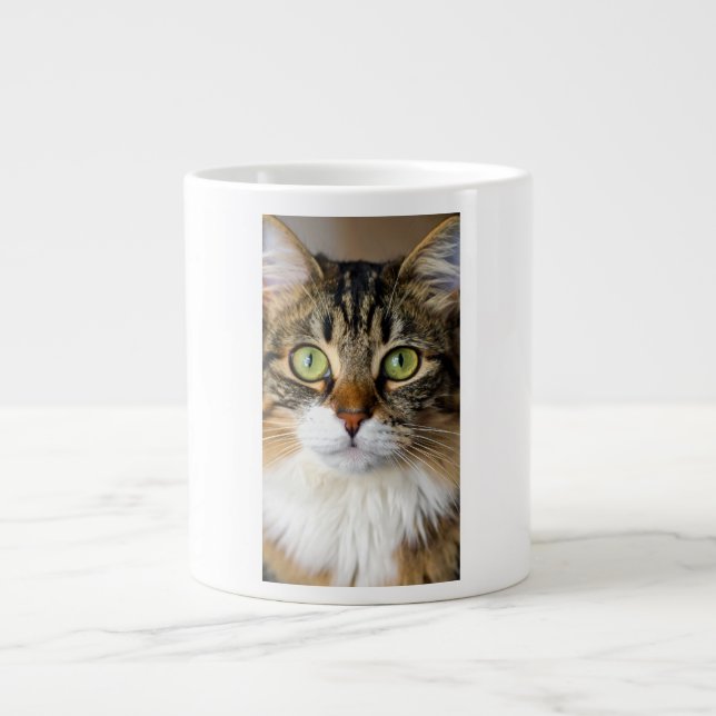 cat giant coffee mug (Front)