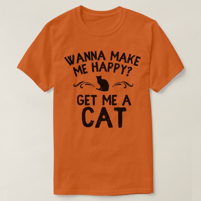 Cat Gift Cat Lover  T-Shirt (Design Front)