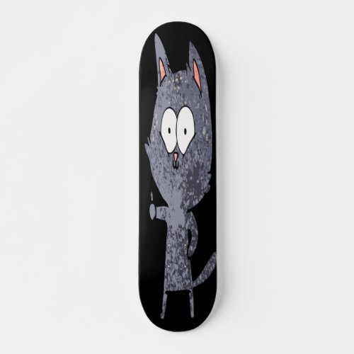 Cat Giving Thumbs up Skateboard