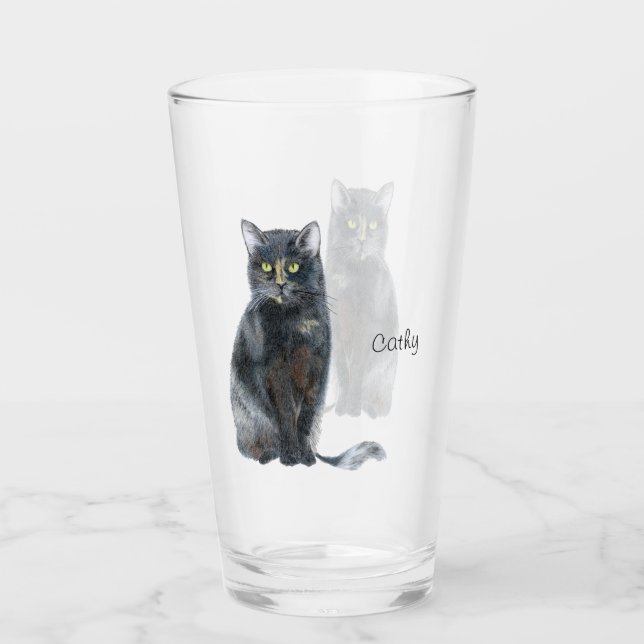 Cat Glass (Front)