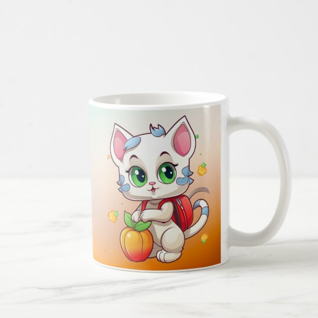 Cat Going To School - Cat School-85241 Coffee Mug (Right)
