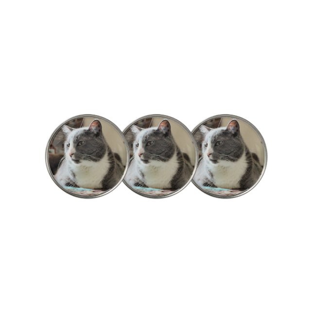 Cat Golf Ball Marker (3 Up)