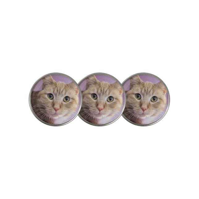 Cat Golf Ball Marker (3 Up)