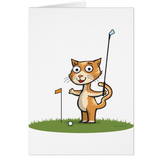Cat Golf Cards (Front)