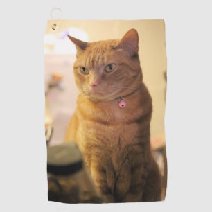 Cat Golf Towel