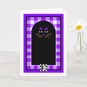 Cat Got Your Tongue?! greeting card