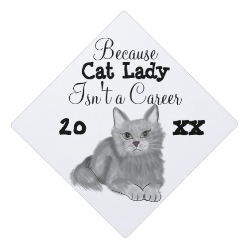 Cat Graduation Cap Topper