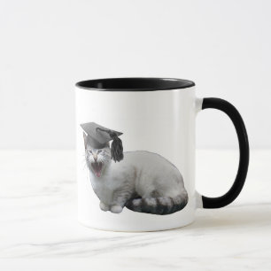 Cat Graduation Mug