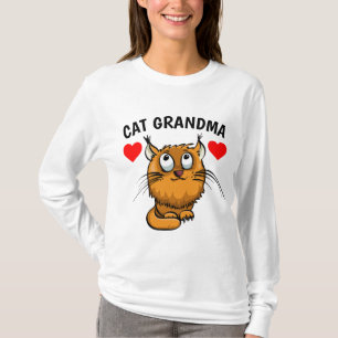 CAT GRANDMA T-SHIRTS