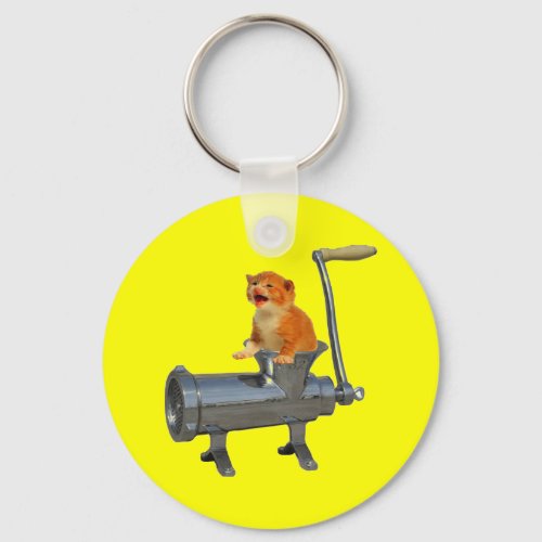 Cat Grinder Keychain