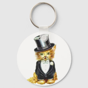 Cat Groom Keychain