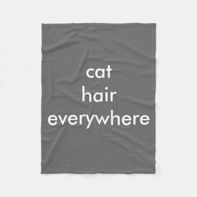 Cat Hair Everywhere blanket (Front)