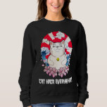 Cat Hair Everywhere  Cat  Humor Kitten Cat Mom  2 Sweatshirt