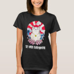 Cat Hair Everywhere  Cat  Humor Kitten Cat Mom  2 T-Shirt