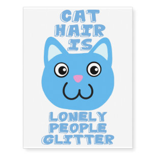 Cat Hair Temporary Tattoos