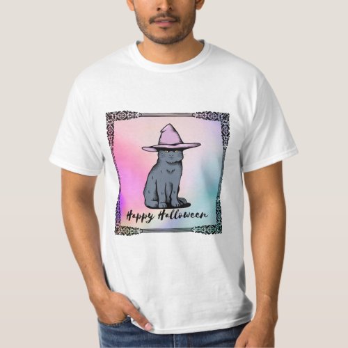 Cat Halloween Design  T_Shirt