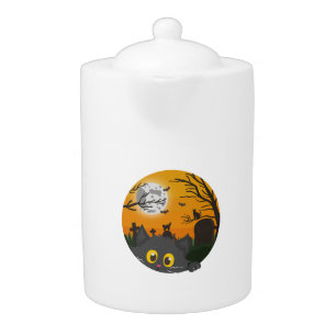 Cat Halloween Kitten Halloween Costume Teapot