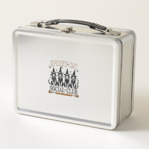 Cat Halloween Spooky Kitten Lover Trick Or Treat K Metal Lunch Box