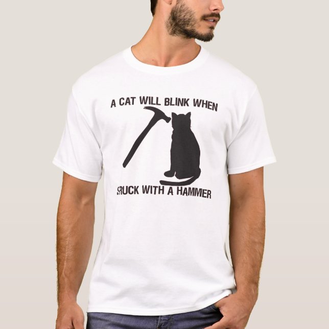 Cat Hammer T-Shirt (Front)
