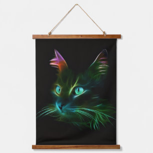 cat hanging tapestry kitty animal pet cute
