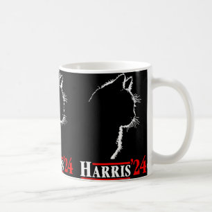 Cat Harris 24 Shirt Vote Kamala Harris For Preside Coffee Mug