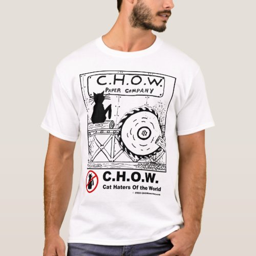 Cat Haters Sawmill T_shirt
