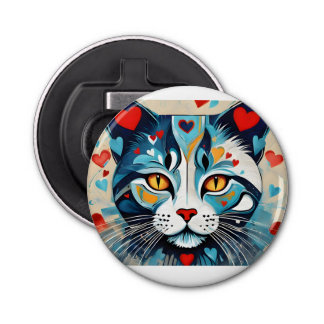 Cat Hearted Bottle Opener