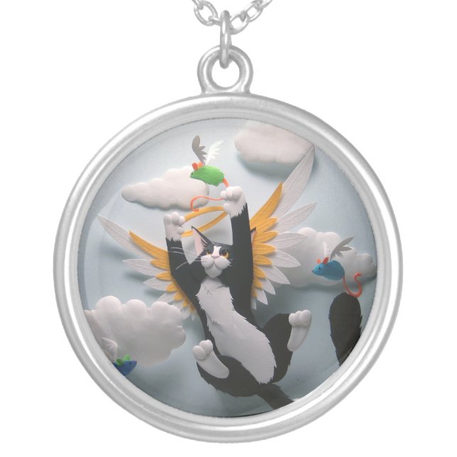 Cat Heaven Necklace (Front)