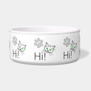 Cat - Hi! Bowl