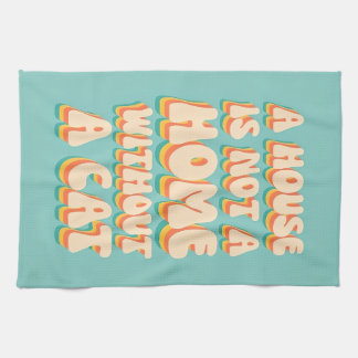 Cat Home Kitchen Towel