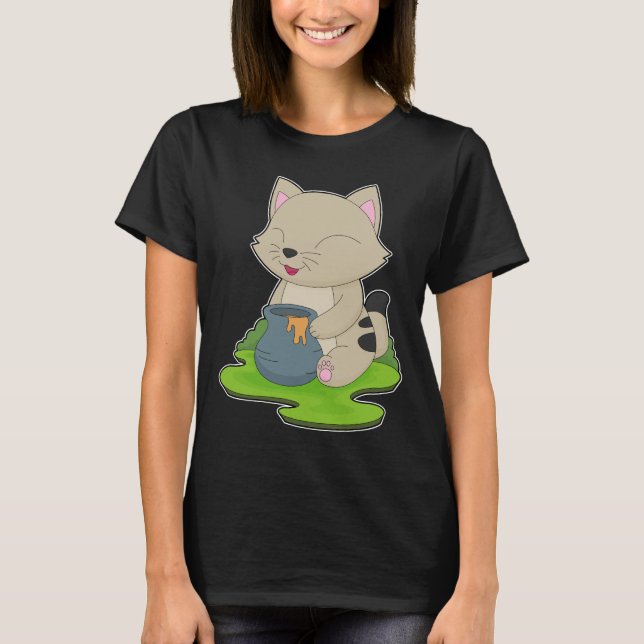 Cat Honey T-Shirt (Front)