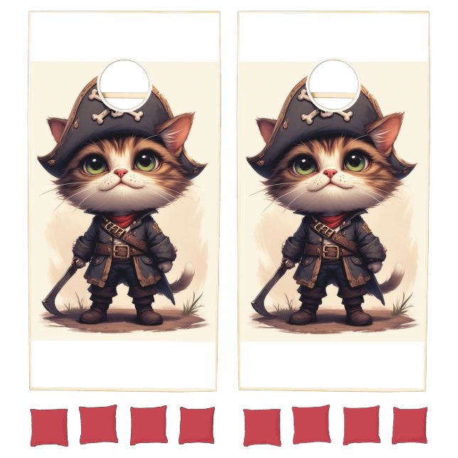 Cat, Hooligan Cornhole Set (Set)