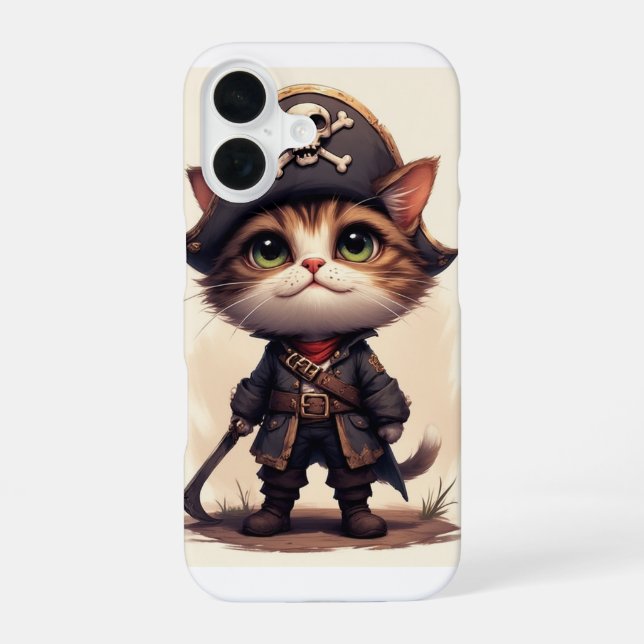 Cat, Hooligan Iphone Case (Back)