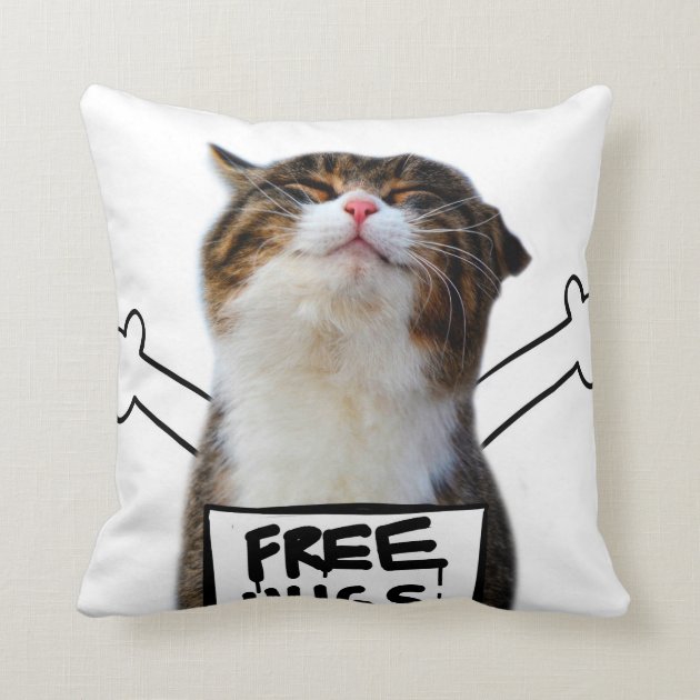 Cat Life Lover Kitty Whiskers Pet Life is Better with Cat Throw Pillow 16x16 Multicolor