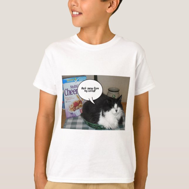 Cat Humor T-Shirt (Front)