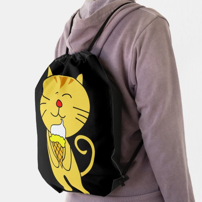 Cat Ice Cream Cone Bag (Insitu)