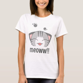 Cat Illustrative T-Shirt