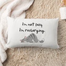 Cat - I'm not lazy Pillows