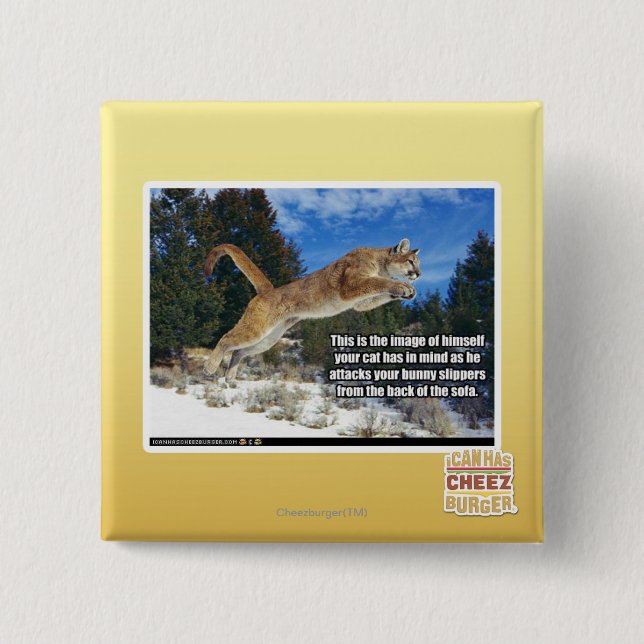 Cat image button (Front)