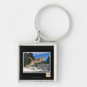 Cat image keychain