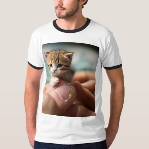 Cat image t_shirt