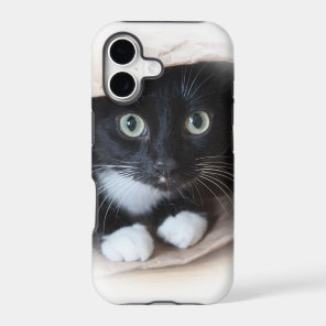 Cat in a bag iPhone 17 case