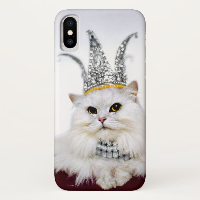 Cat in a Crown Case-Mate iPhone Case (Back)