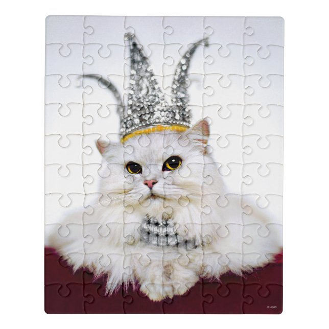 Cat in a Crown Jigsaw Puzzle (Puzzle Vertical)