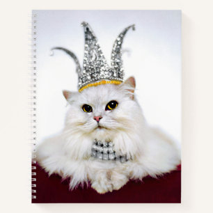 Cat in a Crown Notebook