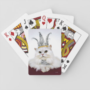 Cat in a Crown Playing Cards