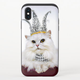 Cat in a Crown iPhone X Slider Case