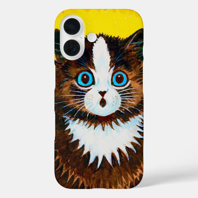 Cat in a Rainbow, Louis Wain Case-Mate iPhone Case (Back)