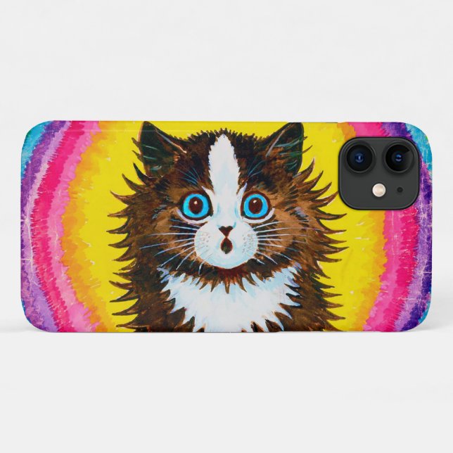 Cat in a Rainbow, Louis Wain Case-Mate iPhone Case (Back (Horizontal))
